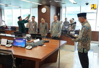 Menteri Dody Lantik Kepala BPJT dan Jabatan Fungsional Ahli Utama