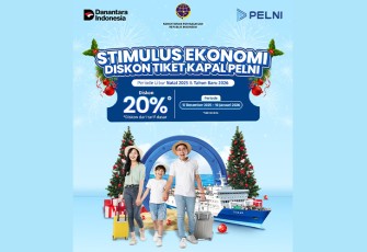Pamplet program stimulus Ekonomi Diskon tiket Kapal Pelni
