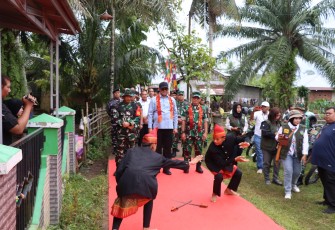Dua Pesilat Cegat Forkopimda Dipembukaan TMMD Kodim 0407/Kota Bengkulu