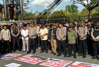 Kapolda Kalteng Apresiasi Perayaan May Day Berjalan Aman dan Damai