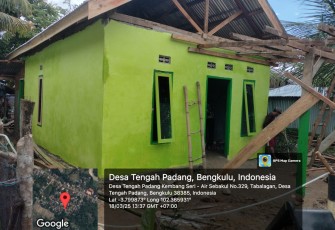Pembangunan Rumah Tidak Layak Huni Kodim 0407/Kota Bengkulu Capai Tahap Finising