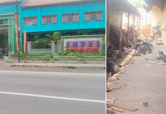 Gedung SMPN 1 Randublatung.