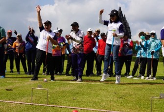 Wamen Diana Buka Turnamen Gateball Piala Walikota Jogja 2025
