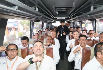 Wamendagri Bima Arya Mengawali Hari Ketiga Retret Pembekalan Magelang, Jawa Tengah, Minggu (23/2/2025)