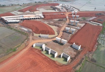 PT Wijaya Karya (Persero) Tbk  (WIKA) terus berupaya mewujudkan pembangunan Proyek Strategis Nasional (PSN) Tol Akses Patimban Paket 4 di Subang, Jawa Barat