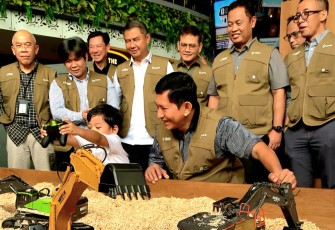 100 Santri Ikut Merasakan Kemeriahan Junior Miners Fun Fest 2026