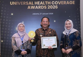 Penganugerahan penghargaan Universal Health Coverage (UHC) 2026, di Ballroom JIEXPO Kemayoran, Jakarta, Selasa (27/1/2026). (Foto: Istimewa)