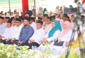 Pemprov Kepri saat Gelar Tabligh Akbar Sambut Ramadhan 1447 H di Pulau Penyengat