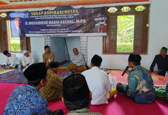 Serap aspirasi masyarakat yang digelar oleh Ketua Fraksi Partai NasDem DPRD Jatim, Mohammad Nasih Aschal.