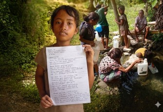 Mariani Cesilia Ane, Anak Desa Paralando Minta Bantuan Presiden