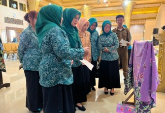 Lomba CINTA Batik 2026 di Pendopo Wahyawibawagraha, Senin (29/6/2026).