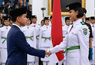 Pengukuhan Paskibraka Tingkat Pusat Tahun 2026