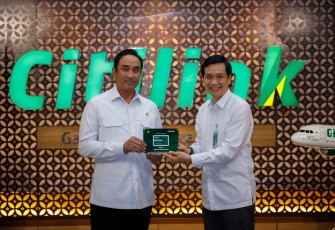 Badan Narkotika Nasional (BNN) melalui kolaborasi strategis bersama PT Citilink Indonesia