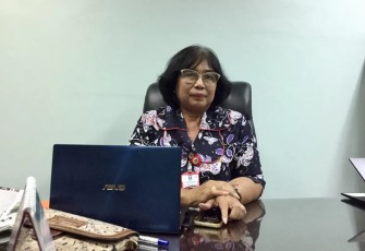 Direktur Utama RS Menur, drg. Vitria Dewi, M.Si