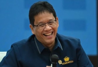 Menteri Keuangan (Menkeu) Purbaya Yudhi Sadewa dalam Indonesia Economic Outlook 2026 di Jakarta, Jumat (13/2).