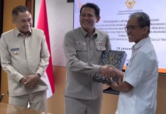Ketua DPRD Benteng Fepi Suheri Hadiri BAST dan Penyerahan LHP