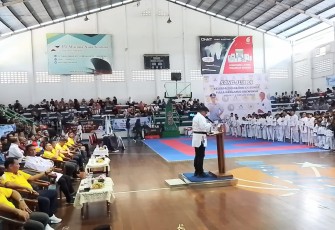 Kejurda Karate Funakoshi Piala Danlanud Soewondo Resmi Dimulai