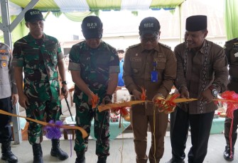 Danrem 023/KS Resmikan SPPG di Wilayah Kodim 0212/TS