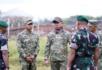 Panglima TNI Tinjau Yonif TP 890/Gardha Sakti di Garut Jawa Barat