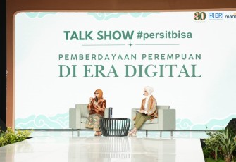 Talk show #PersitBisa bertajuk “Pemberdayaan Perempuan di Era Digital” digelar di Jakarta, Minggu (10/5/2026).