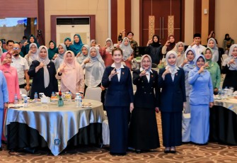 Pengukuhan Serentak Pengurus YKI Cabang Masa Bakti 2026–2031 pada Jumat (17/4) di Aula Wan Seri Beni, Dompak, Tanjungpinang.