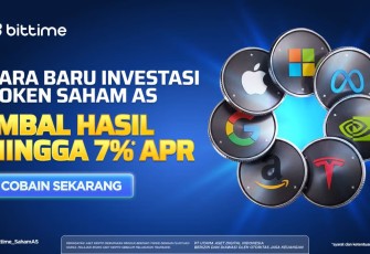 Bittime Luncurkan Fitur Earn pada Tokenized US Stocks