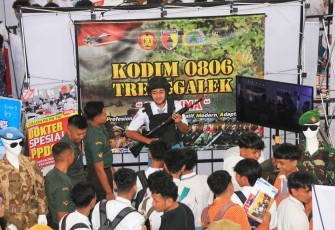Stand Edukasi Kodim 0806/Trenggalek 