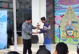 Pembukaan pameran budaya Tosan Aji Luwung Kabupaten Pacitan 
