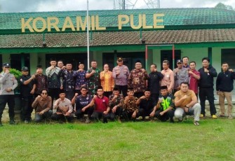 Foto bersama rakor Forkopimcam Pule