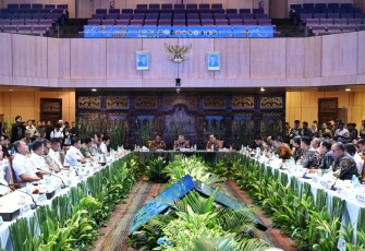 Rakor persiapan penyelenggaraan angkutan lebaran 2026 di Jakarta, Selasa (24/2)