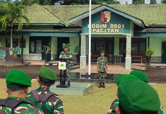 Kasdim 0801/Pacitan Mayor Inf Muhajir