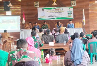 Sosialisasi bela negara di Desa Brabe