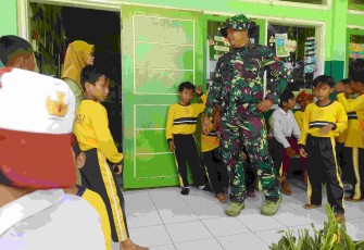Sinergi dunia pendidikan di lokasi TMMD