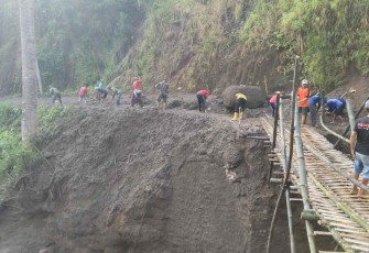 Banjir dan longsor melanda dukuh Kates