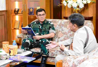 Dankoharmatau Marsekal Pertama TNI Rudolf Presley Buulolo