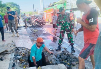 Pembersihan saluran air