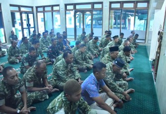 Doa bersama prajurit Kodim 0803/Madiun