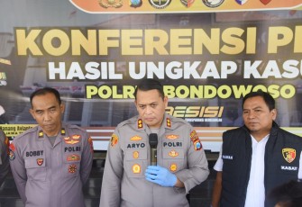 Kapolres Bondowoso AKBP Aryo Dwi Wibowo