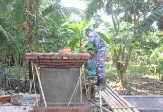 Pembangunan Tugu Prasasti TMMD ke-129
