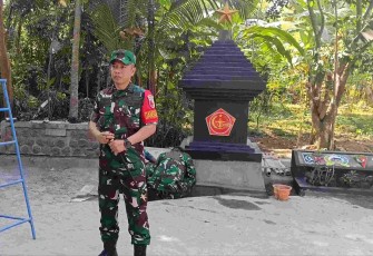 Dansatgas TMMD ke-129 Kodim 0821/Lumajang Letkol Arh Anton Subhandi
