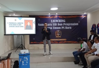 Launching SSB Javacons Soccer School di Kabupaten Bandung Barat, Minggu (4/1/26)