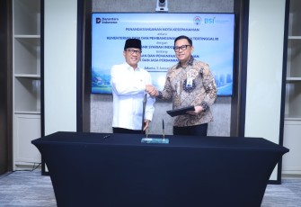 Mendes Yandri Gandeng Bank Syariah Indonesia