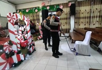 Pengamanan Nataru di wilayah Polres Bojonegoro 