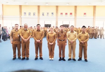 Wakil Bupati Jadi Pembina Apel Peringatan Hari Desa Nasional Tahun 2026 Tingkat Kabupaten Bintan 