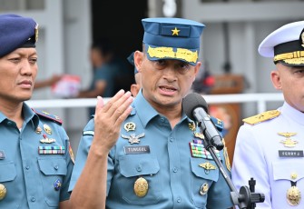 Kepala Dinas Penerangan Angkatan Laut (Kadispenal) Laksamana Pertama TNI Tunggul, M.Han