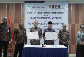 PP Muhammadiyah–KPK Teken MoU Antikorupsi
