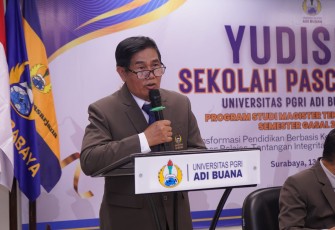Direktur Sekolah Pascasarjana, Dr. Rufi’i, M.Pd