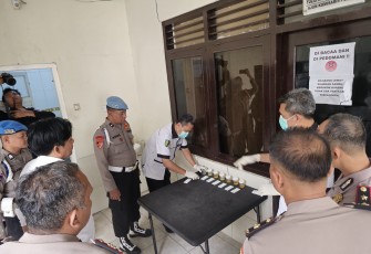 Polres Madiun Gelar Test Urine Bagi PJU dan Kapolsek, Wujudkan Zero Narkoba