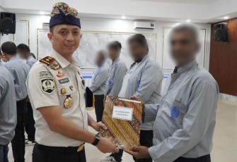 Remisi khusus hari raya Nyepi di Rutan Kelas I Medan, Kamis (19/3)