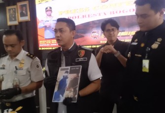 Kasat Reskrim Polresta Bogor Kota Kompol Aji Riznaldi Nugroho